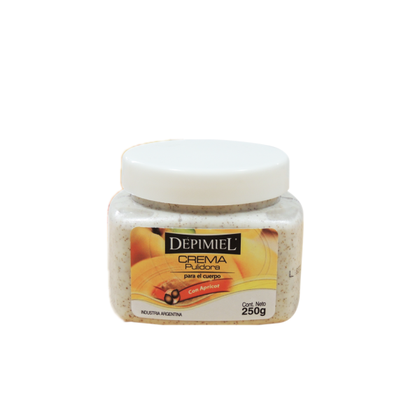 DEPIMIEL CREMA PULIDORA CON APRICOT X 250 G.